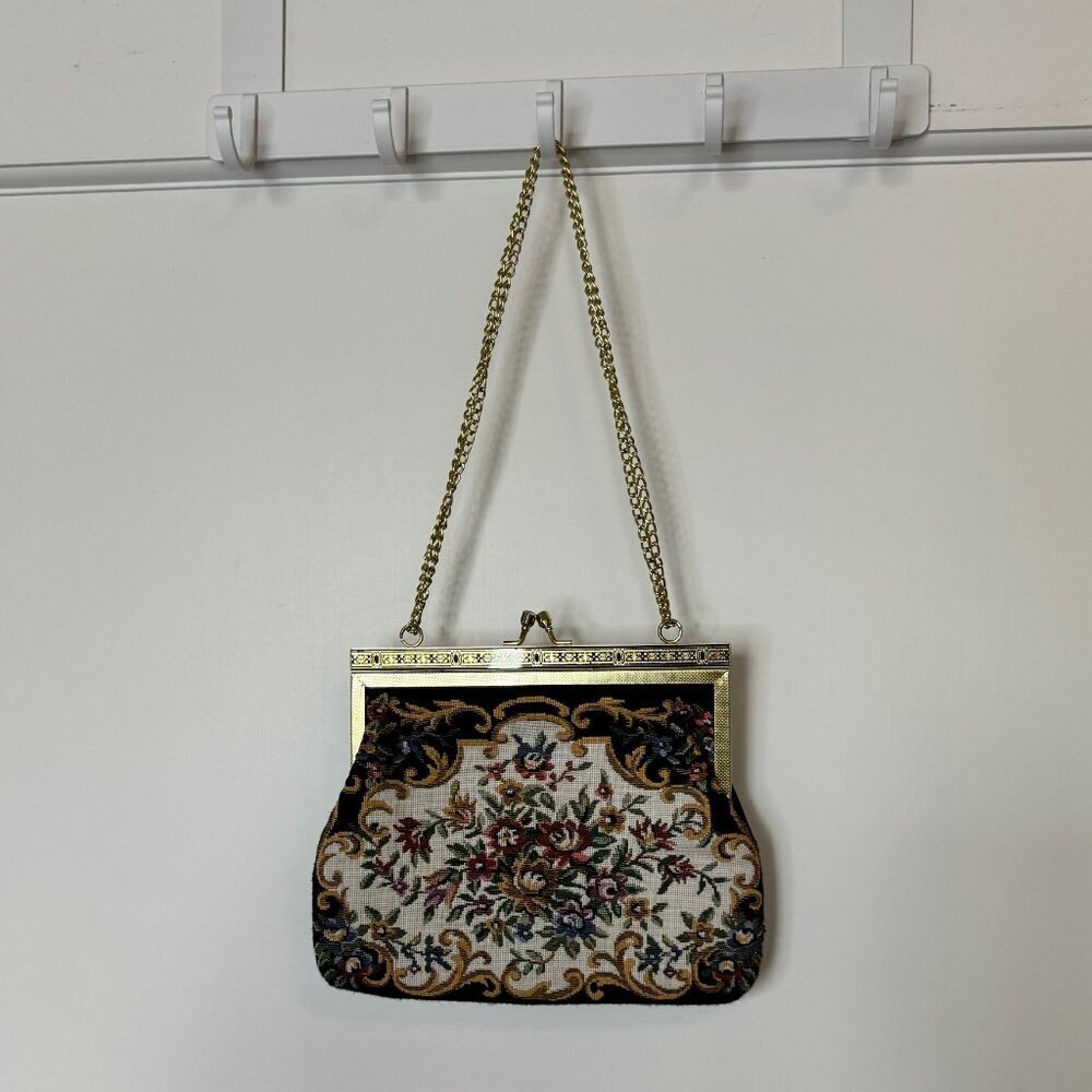 Vintage Embroidered Purse